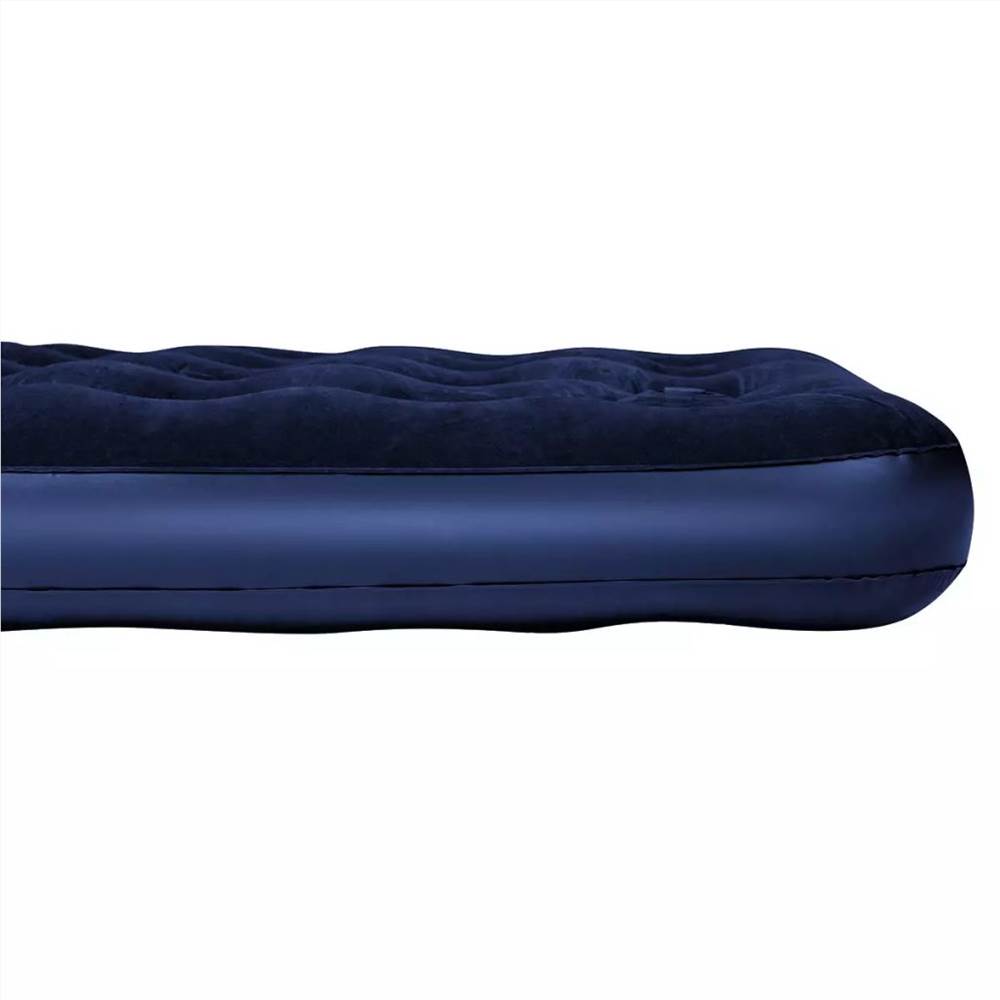 Bestway Inflatable Flocked Airbed Built-in Foot Pump 188x99x28cm 67224