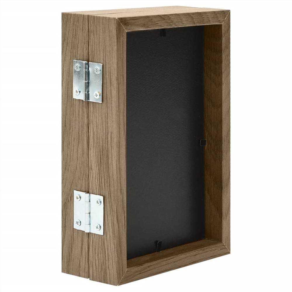 Bifold Photo Frame Collage Light Brown 2x