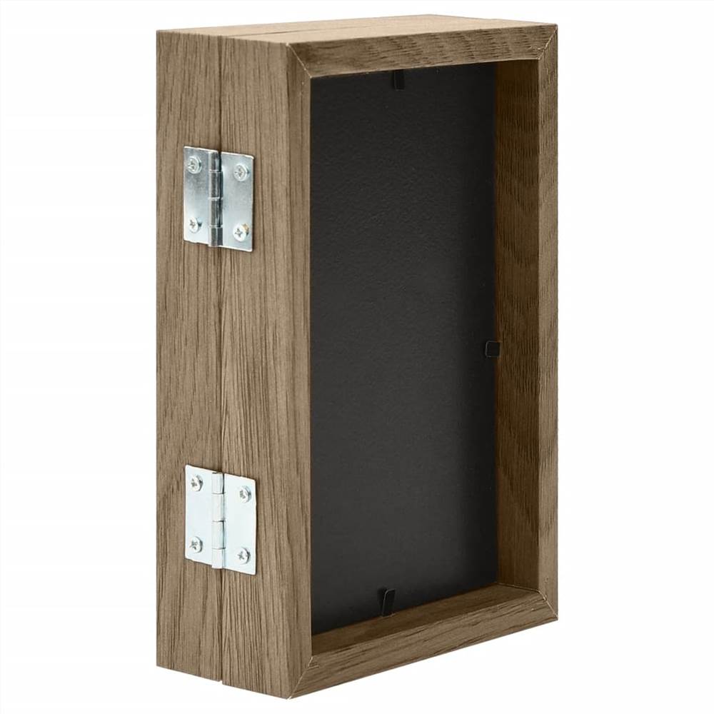 Bifold Photo Frame Collage Light Brown 2x