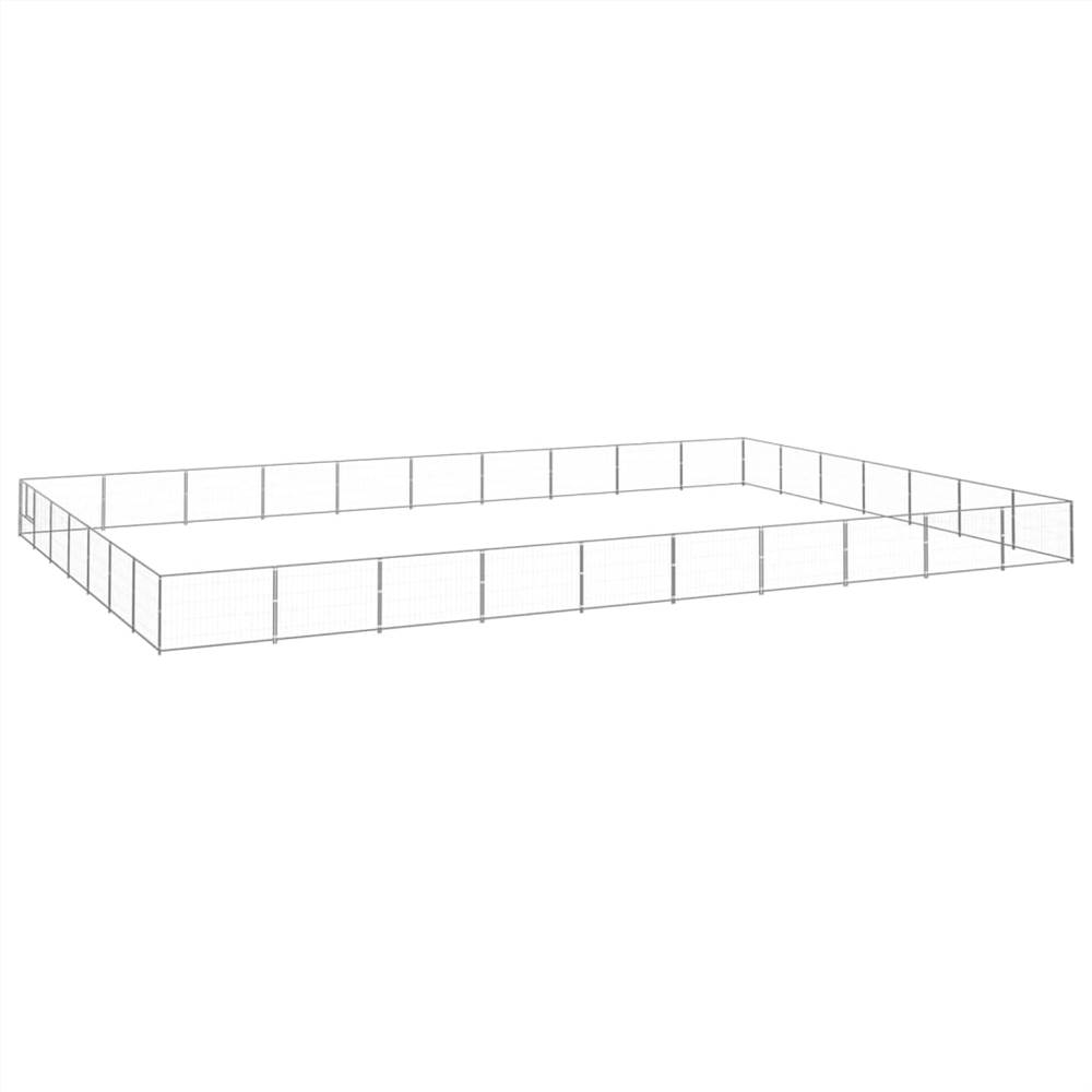 

Dog Kennel Silver 70 m² Steel