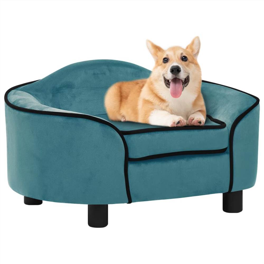 

Dog Sofa Turquoise 67x47x36 cm Plush