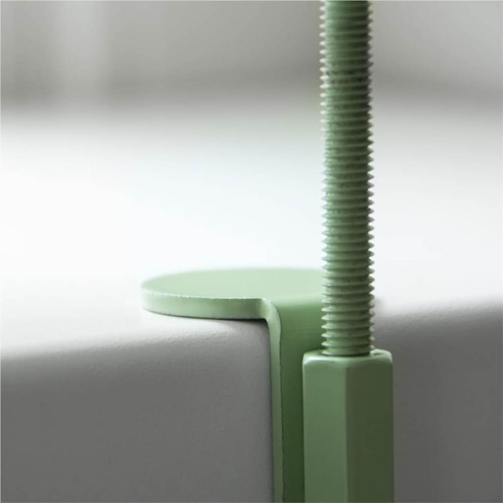 Esschert Design Plant Tray with Clamp Round Green L