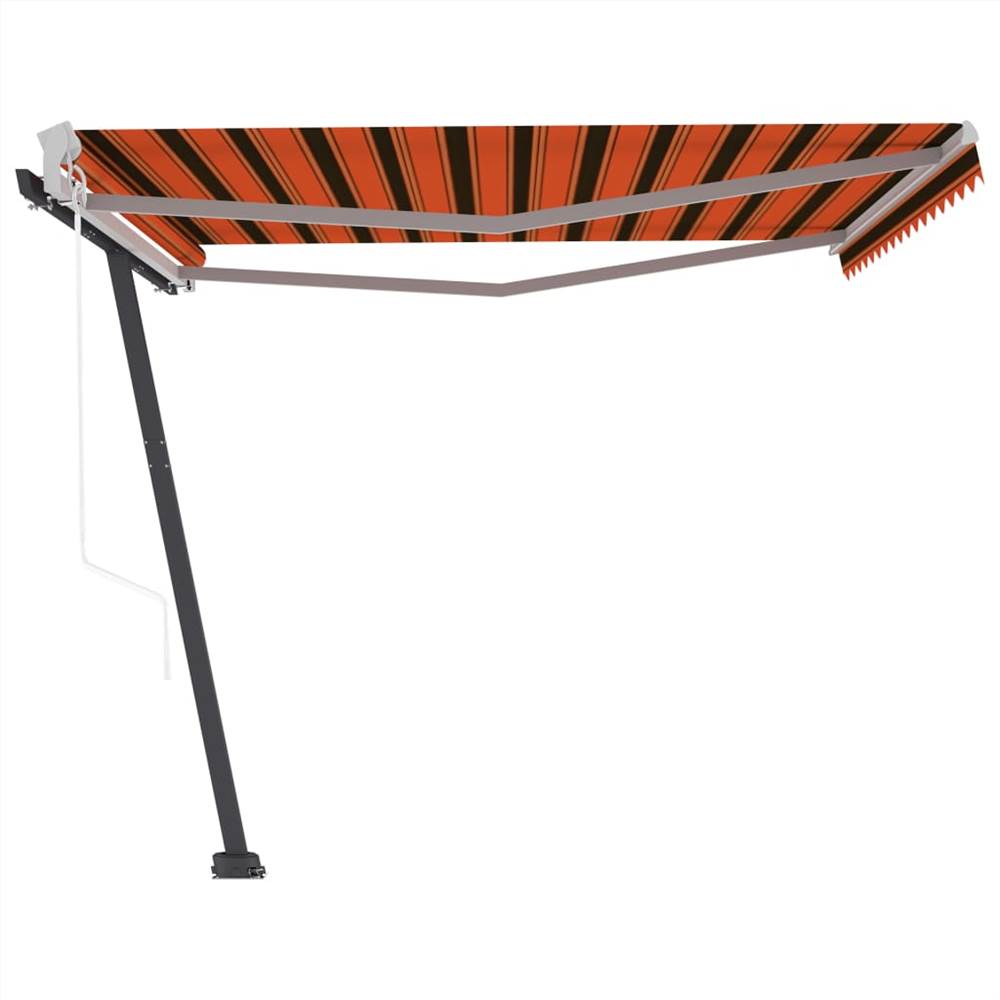 Freestanding Automatic Awning 450x300cm Orange/Brown