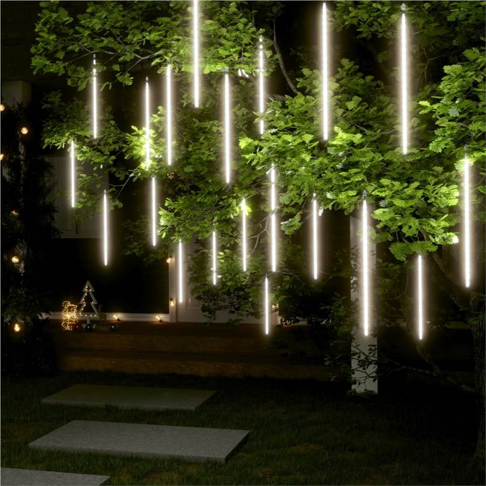 

Meteor Lights 20 pcs 50 cm Cold White 720 LEDs Indoor Outdoor