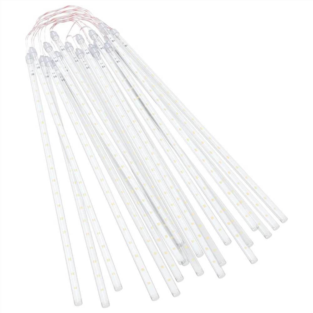 Meteor Lights 20 pcs 50 cm Warm White 720 LEDs Indoor Outdoor
