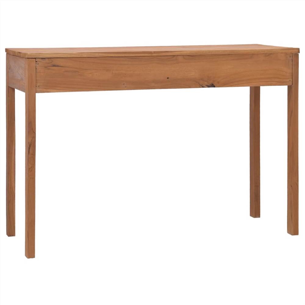 Office Desk 110x40x75 cm Solid Teak Wood