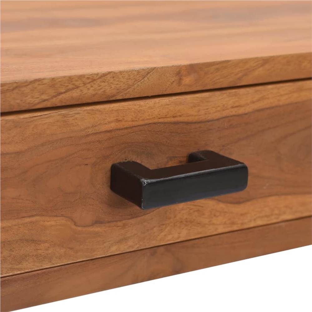 Office Desk 110x40x75 cm Solid Teak Wood