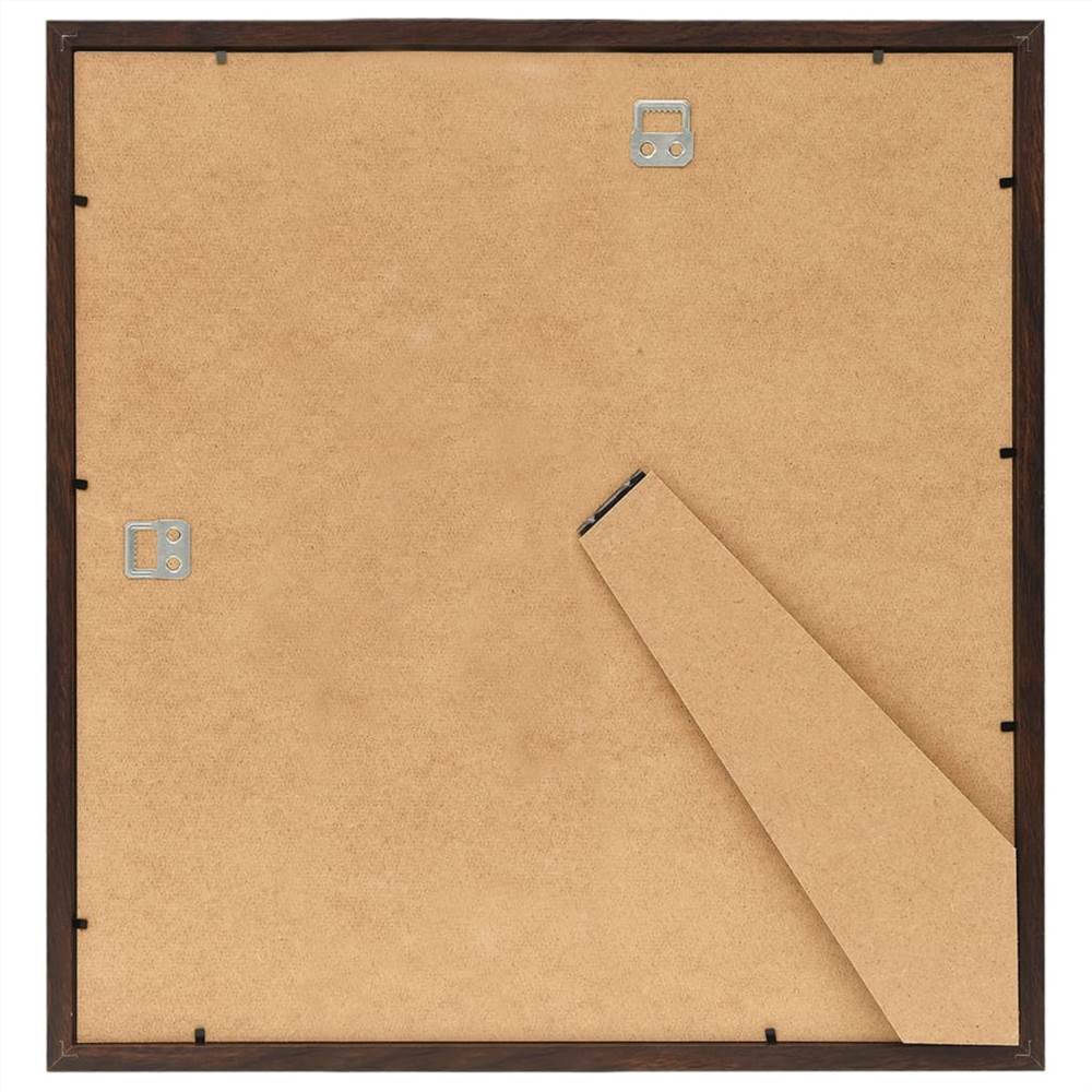 Photo Frames Collage 3 pcs for Wall or Table Black 50x50 cm MDF