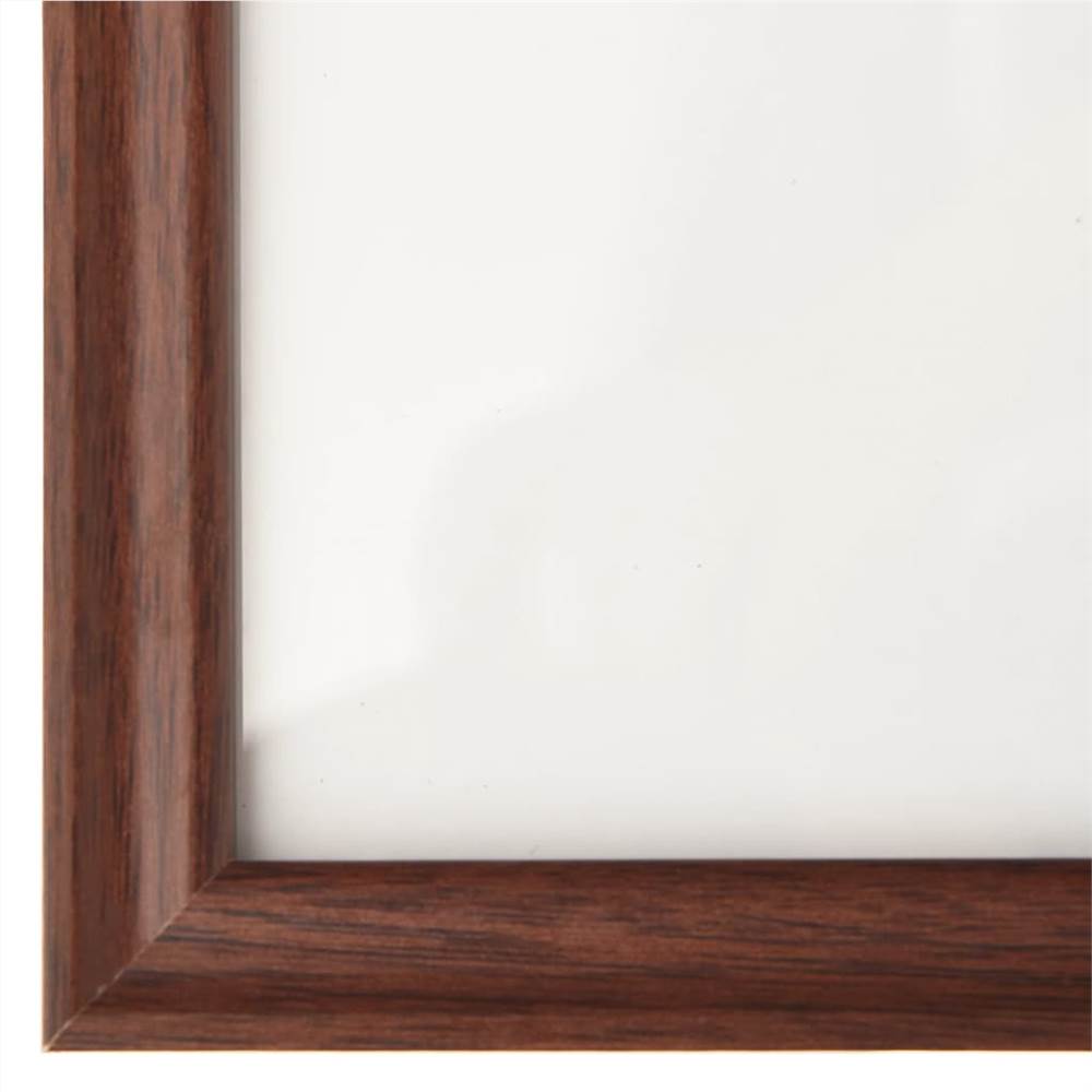 Photo Frames Collage 3 pcs for Wall or Table Brown 10x15 cm MDF