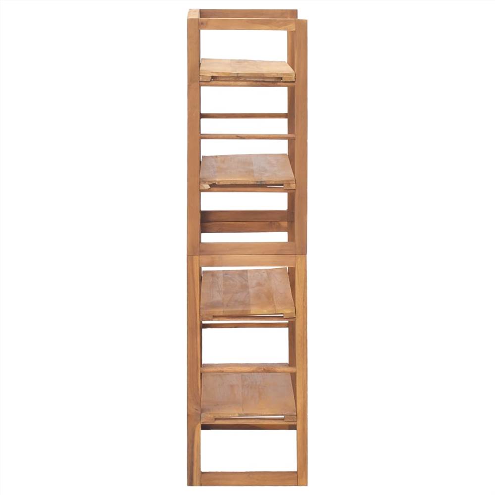 Shelving Unit 60x30x120 cm Solid Teak Wood