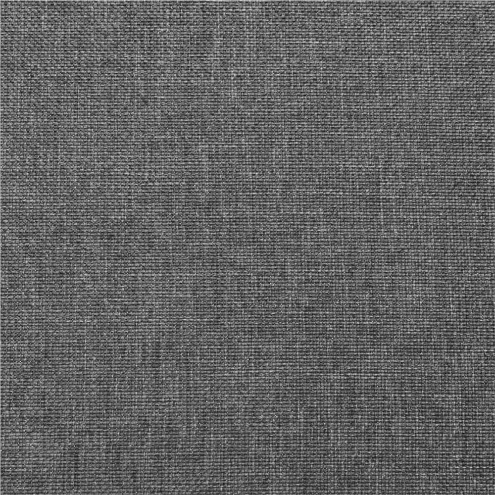 Stand-up Reclining Chair Light Grey Fabric