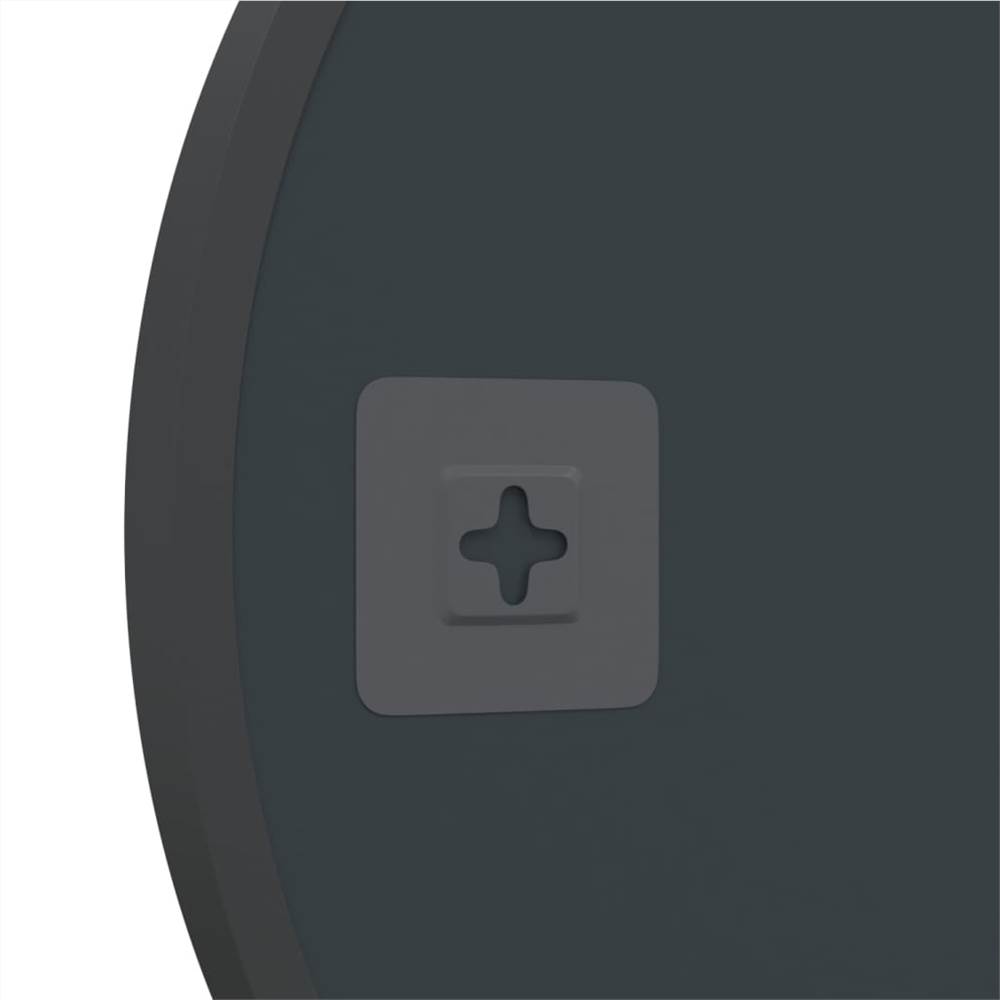 Wall Mirror Black 50 cm