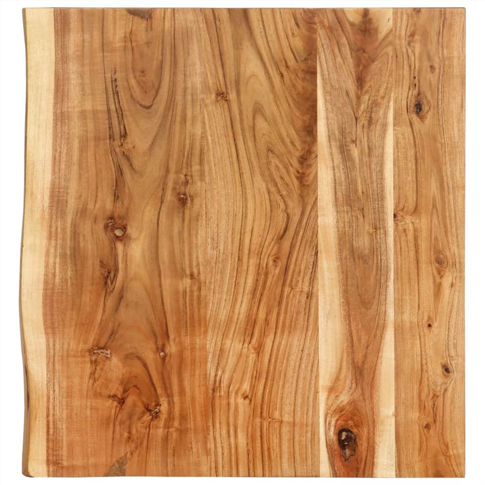

Bathroom Vanity Top Solid Acacia Wood 60x55x3.8 cm