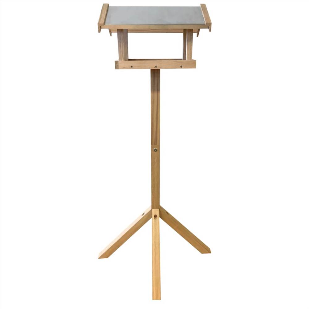 Esschert Design Bird Table Rectangular Steel Roof FB432