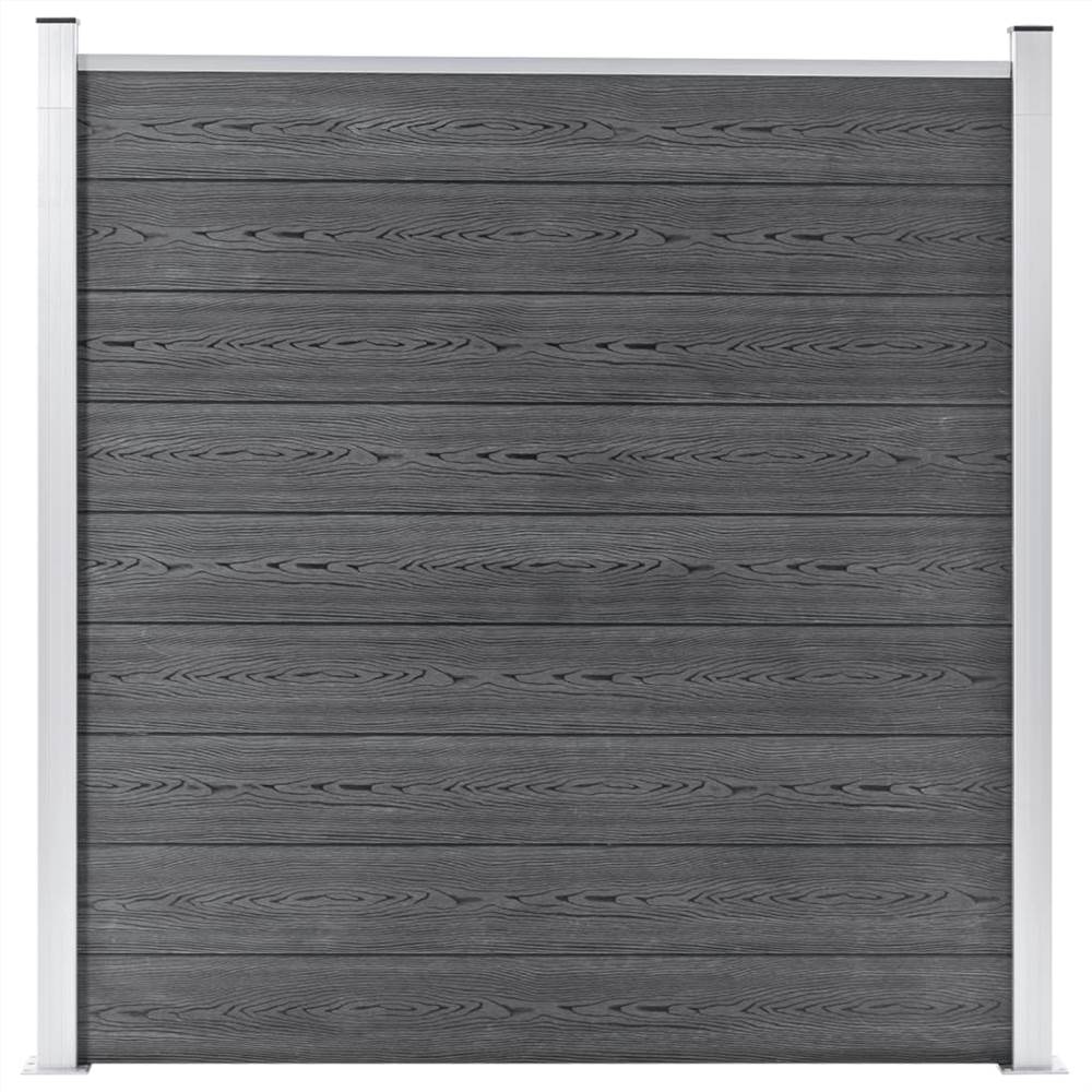 

Garden Fence WPC 180x186 cm Grey