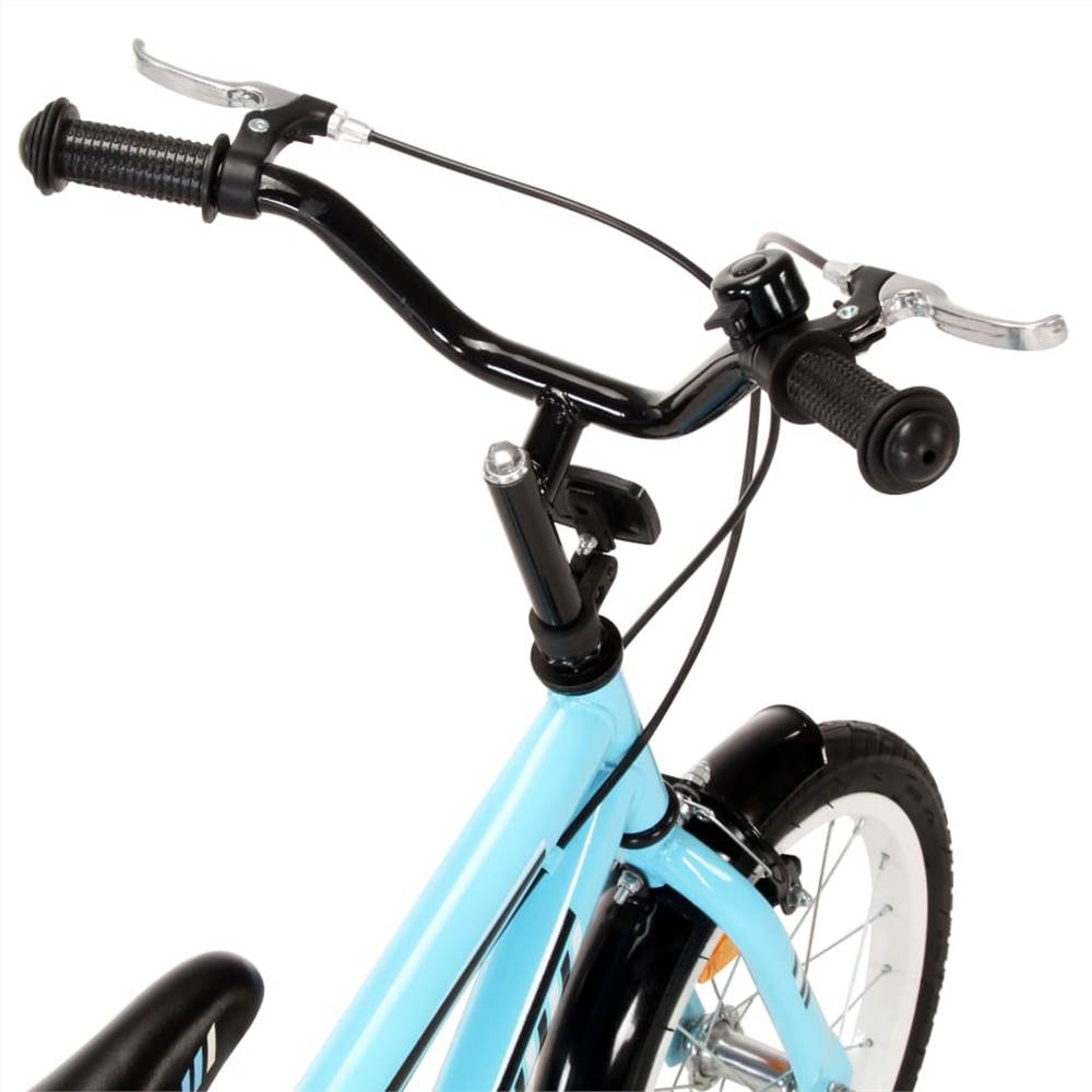Kids Bike 16 inch Black and Blue 17 Kids Bike 16 inch Black and Blue