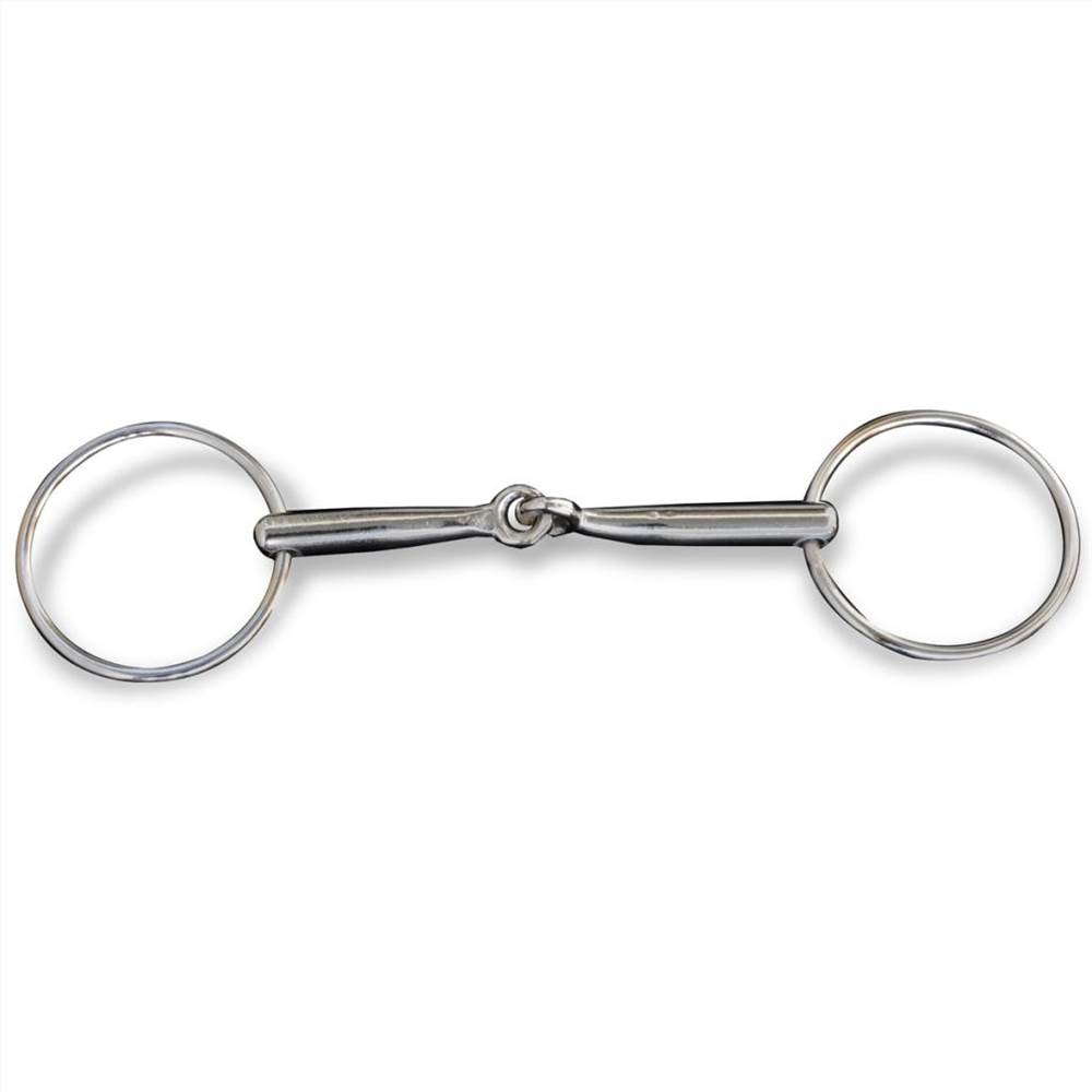 Leather Flash Bridle with Reins and Bit Brown Pony