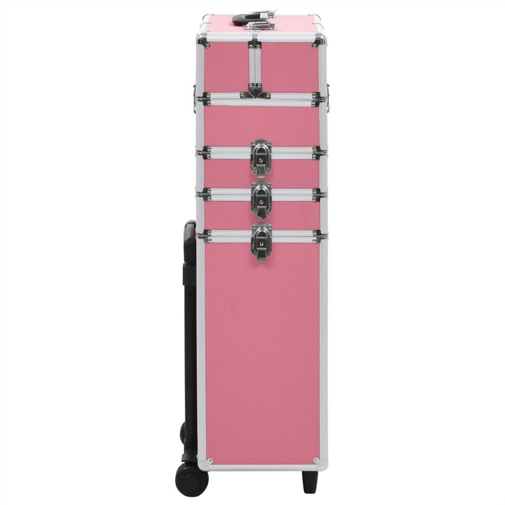 Make-up Trolley Aluminium Pink 17 Make-up Trolley Aluminium Pink