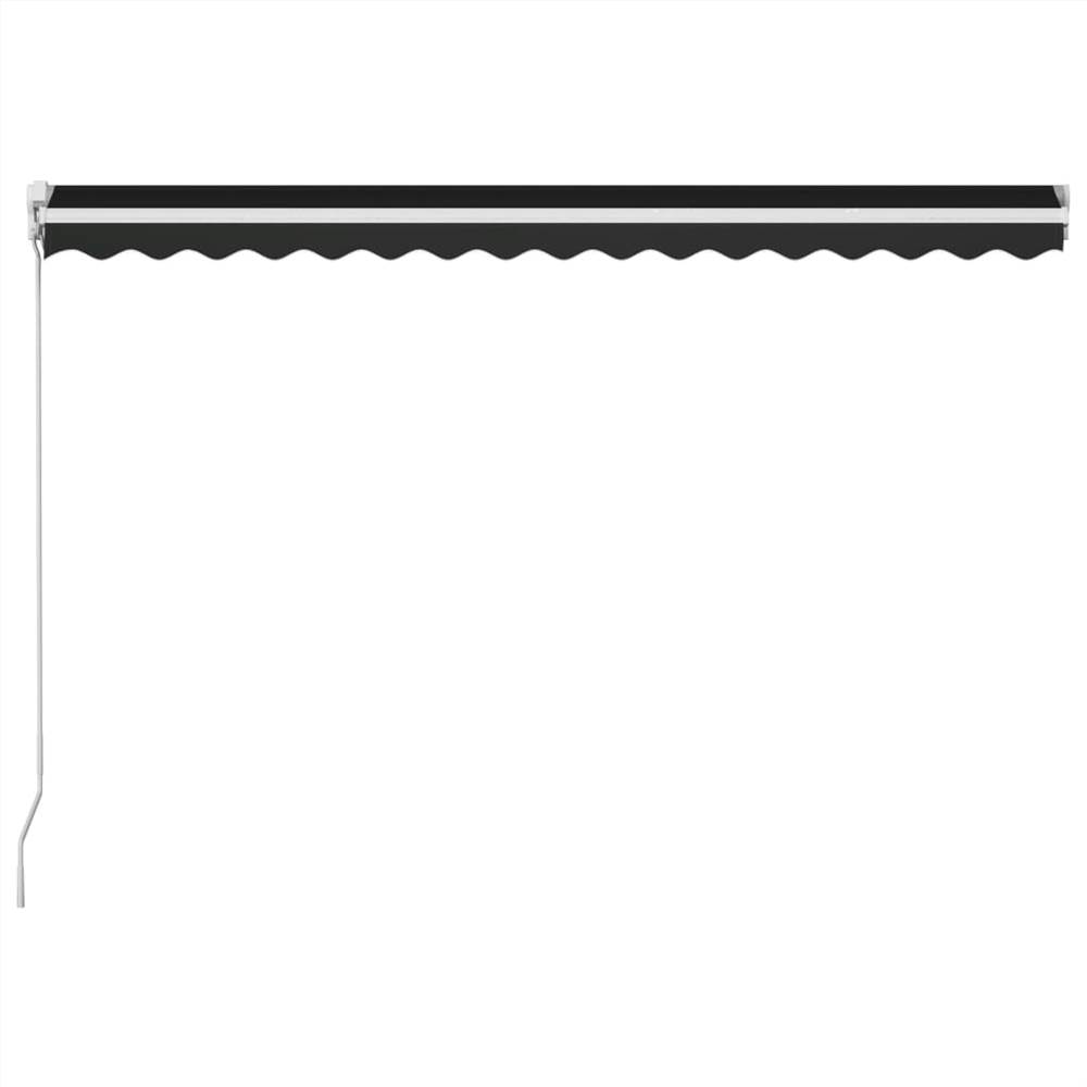 Manual Retractable Awning 450x300 cm Anthracite