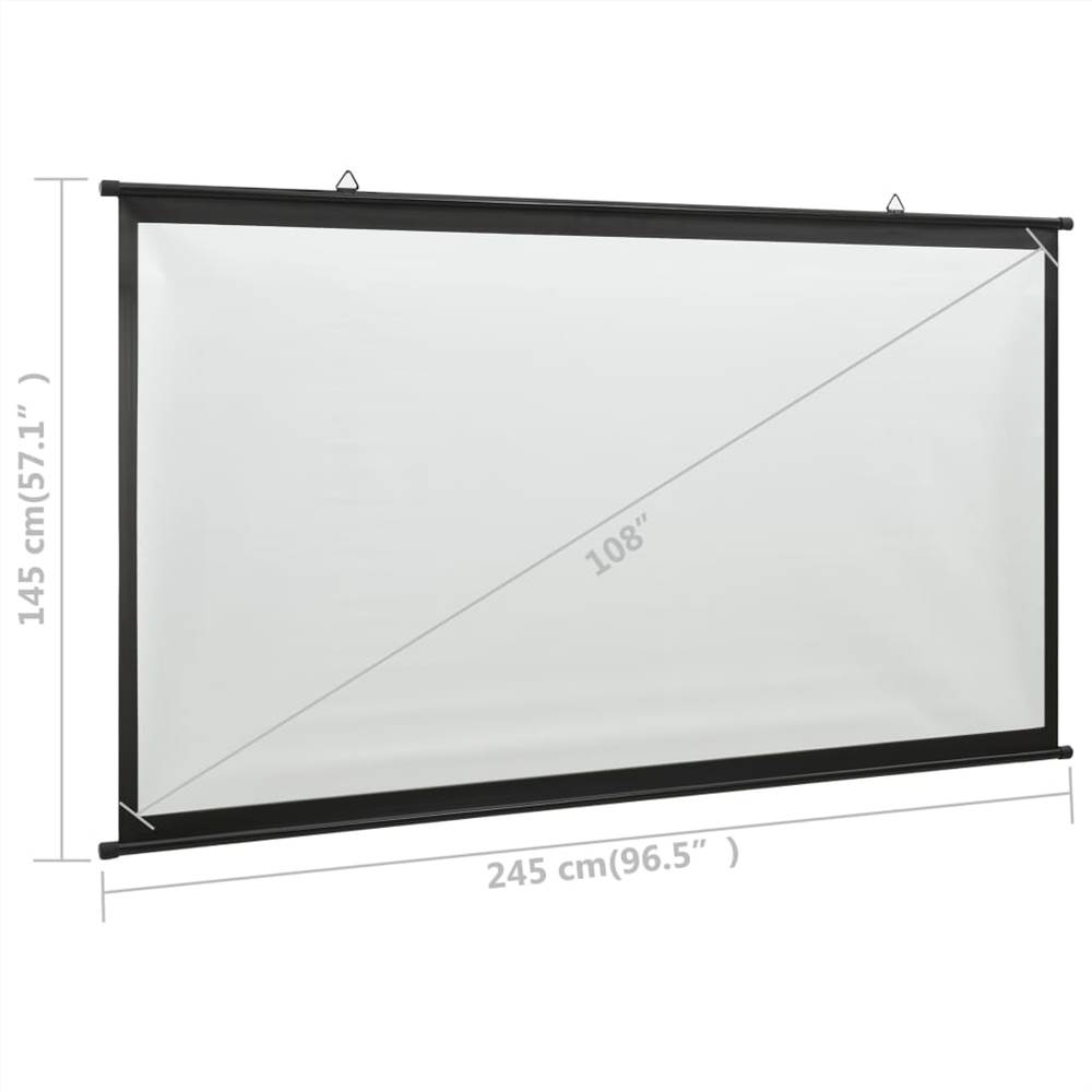 Projection Screen 108" 16:9
