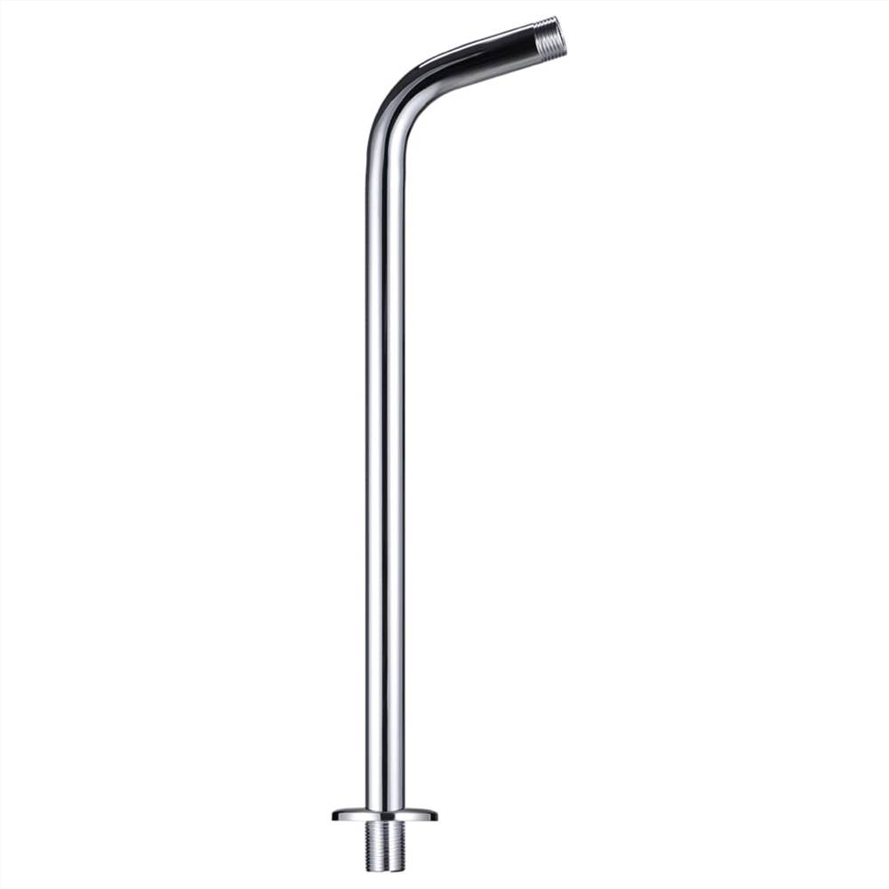 Shower Support Arm Round Stainless Steel 201 Silver 40 cm