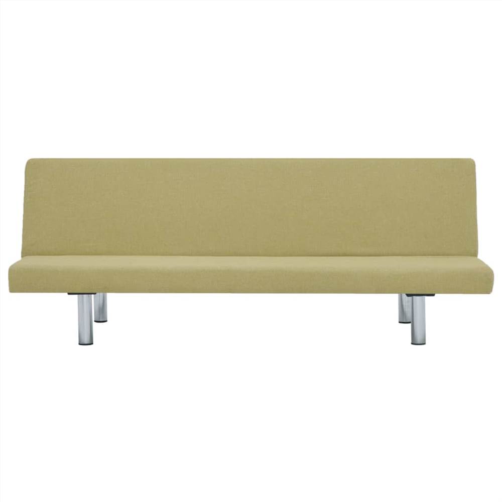 Sofa Bed Green Fabric