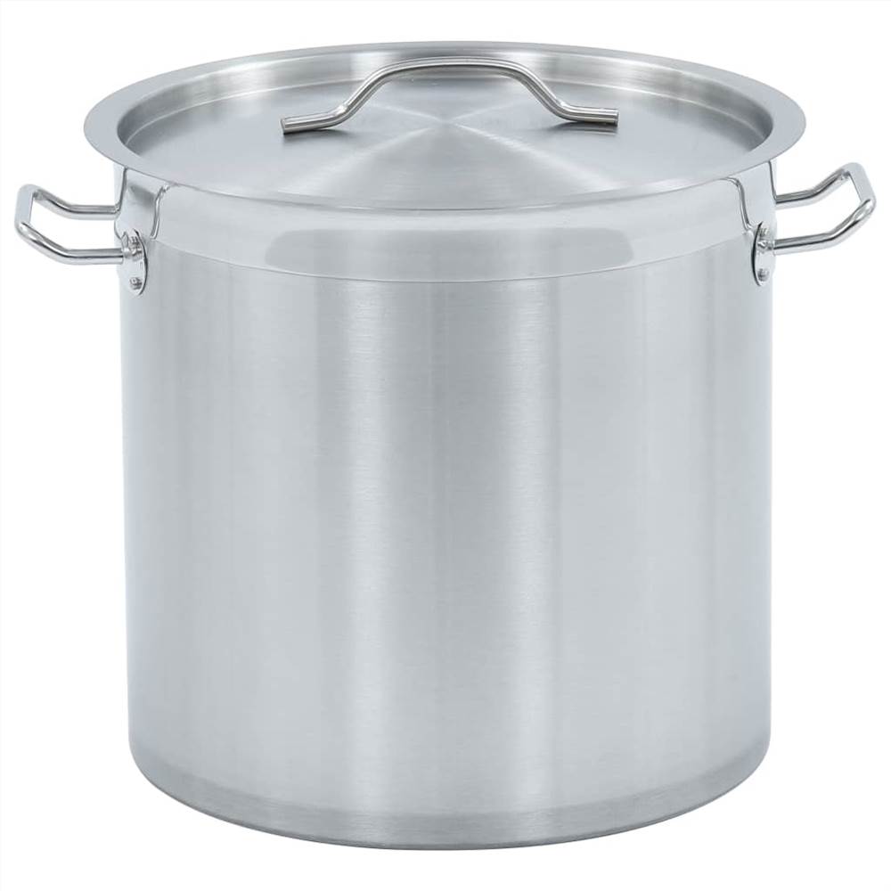 Stock Pot 25 L 32x32 cm Stainless Steel