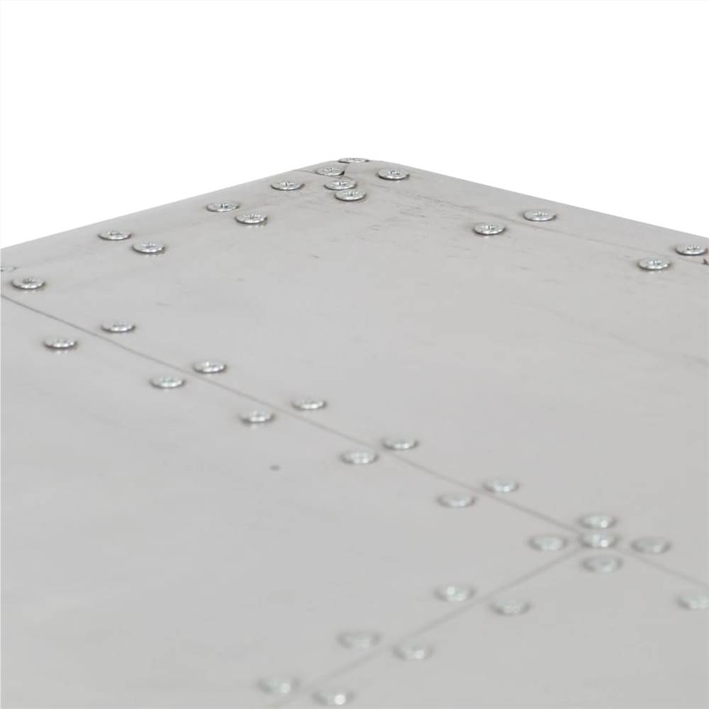 Aviator Coffee Table Aluminium Vintage Aircraft Airman Style