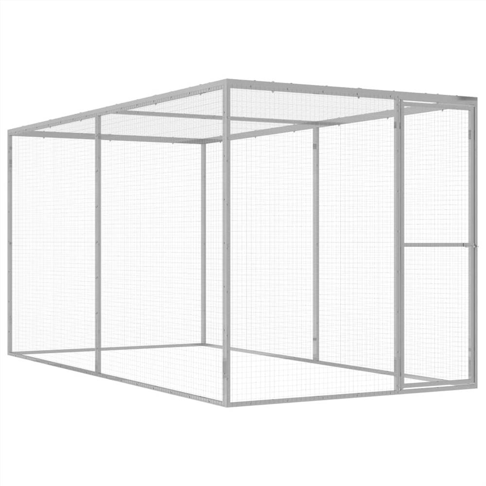 Cat Cage 3x1.5x1.5 m Galvanised Steel