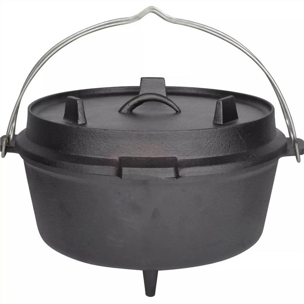 Esschert Design Dutch Oven 6.5 L Black FF235