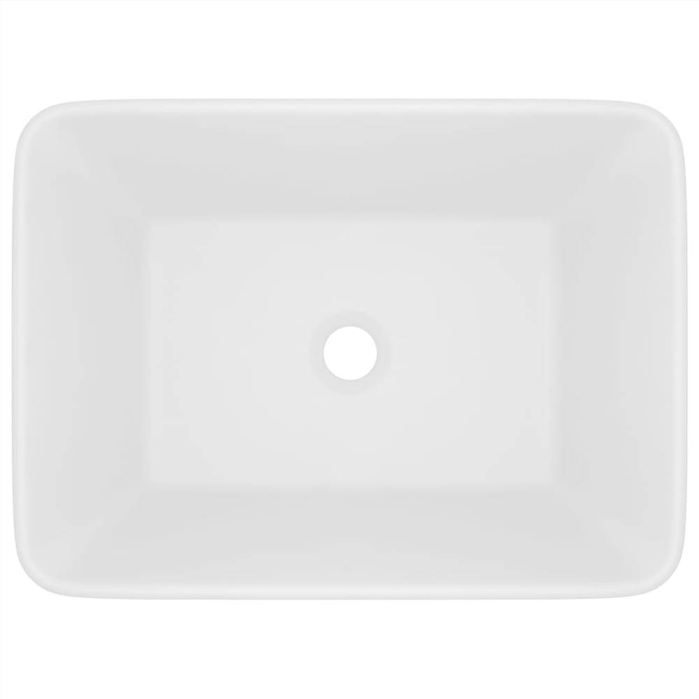 Luxury Wash Basin Matt White 41x30x12 Cm Ceramic 10 Luxury Wash Basin Matt White 41x30x12 cm Ceramic