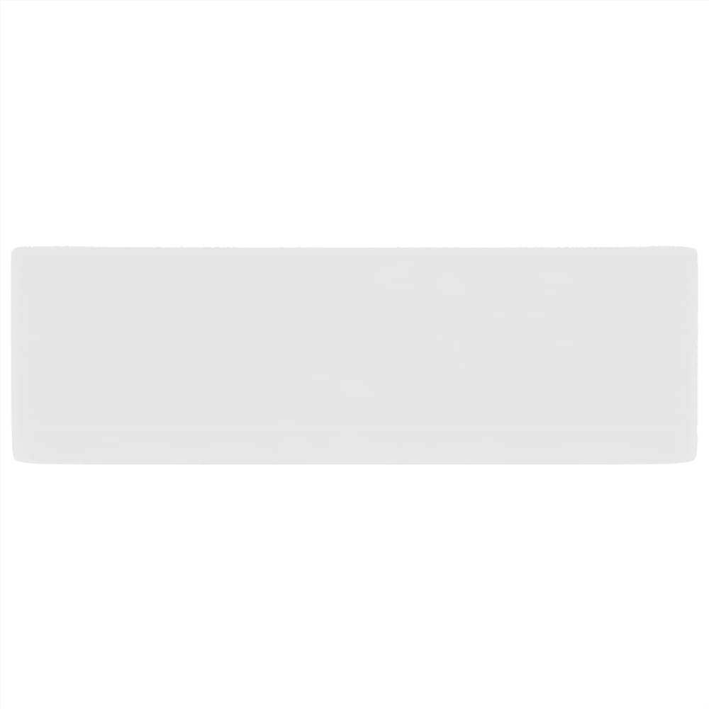 Luxury Wash Basin Matt White 41x30x12 Cm Ceramic 11 Luxury Wash Basin Matt White 41x30x12 cm Ceramic