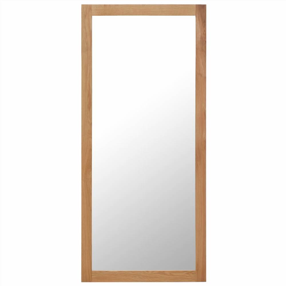 مرآة 50x140 سم من خشب البلوط الصلب