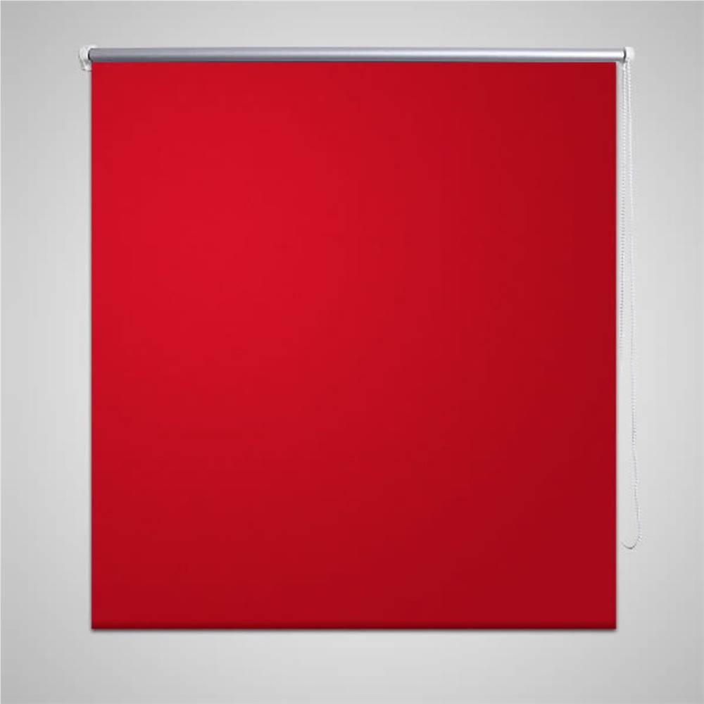 Roller Blind Blackout 80 x 175 cm Red