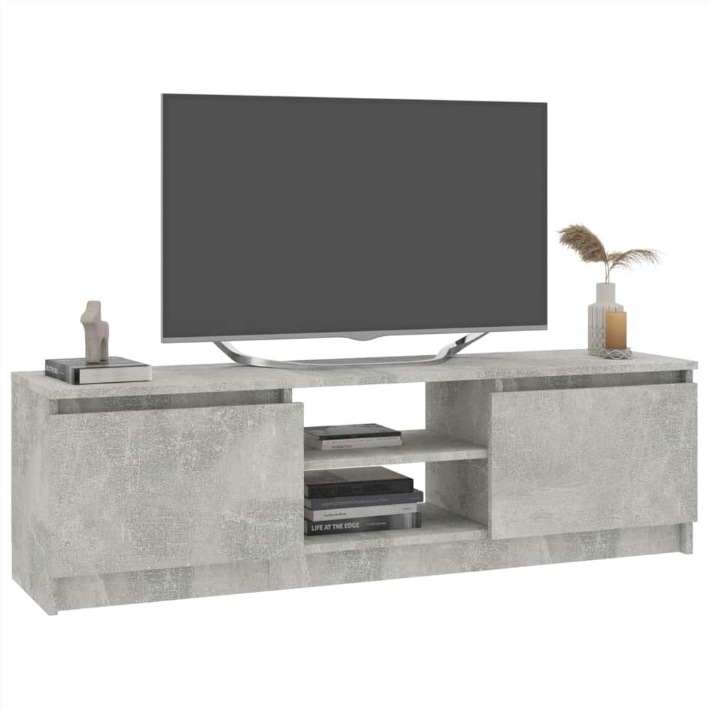 TV Cabinet Concrete Grey 120x30x35.5 Cm Chipboard 14 TV Cabinet Concrete Grey 120x30x35.5 cm Chipboard