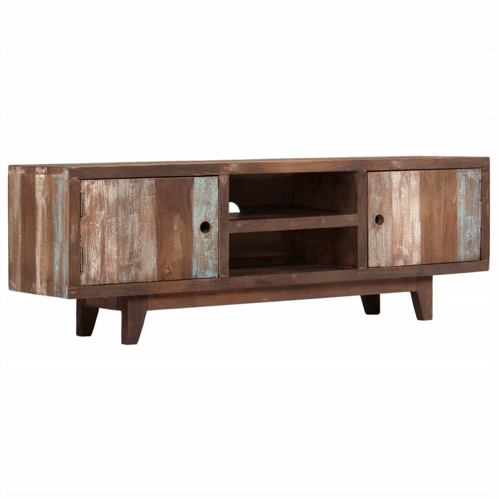 

TV Cabinet Solid Acacia Wood Vintage 118x30x40 cm
