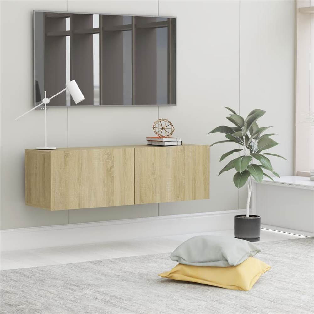 

TV Cabinet Sonoma Oak 100x30x30 cm Chipboard