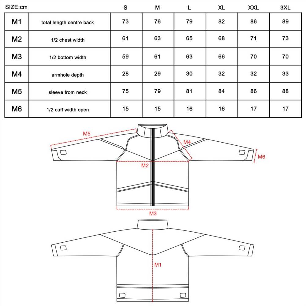 xxl suit size