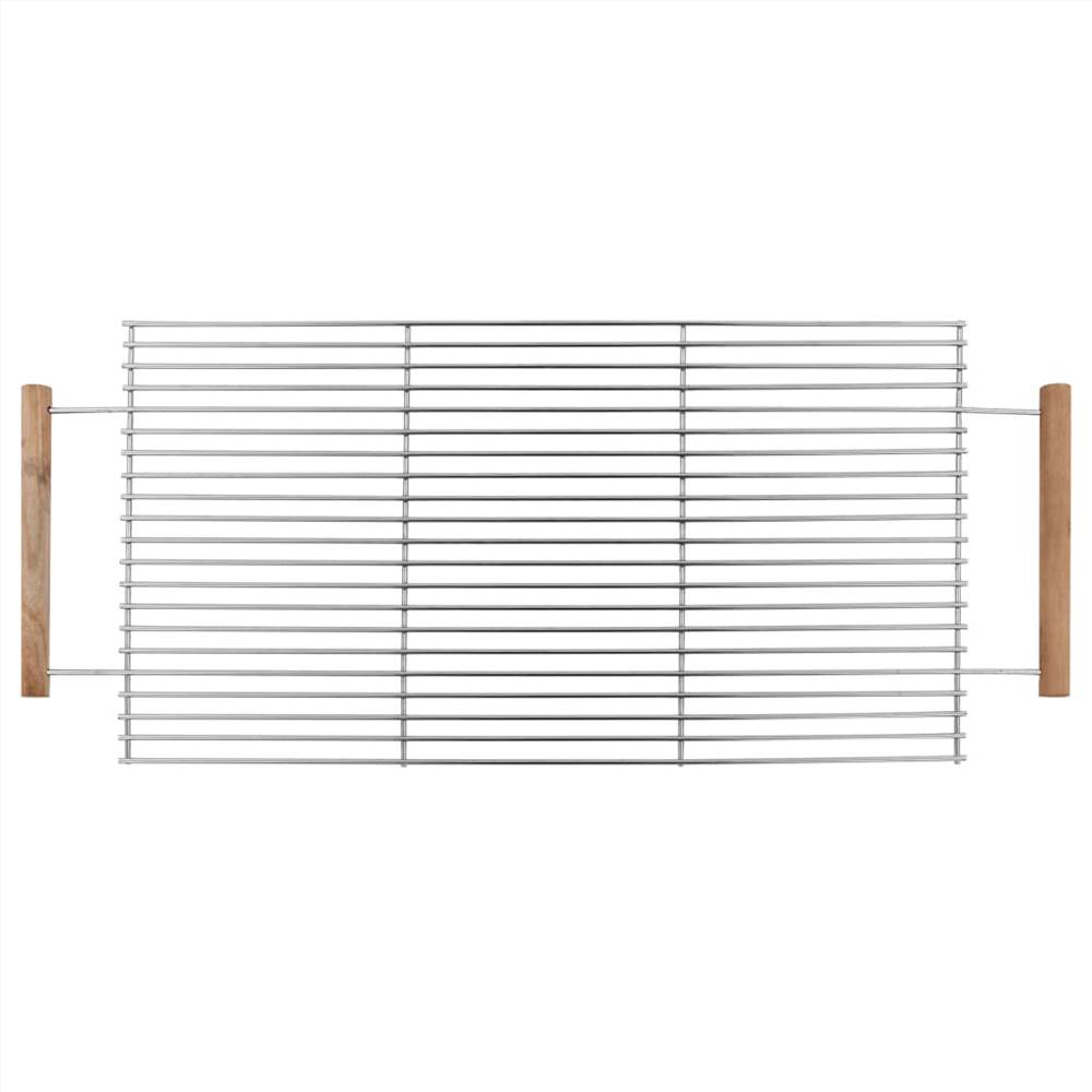 XXL Trolley Charcoal BBQ Grill Stainless Steel With 2 Shelves 17 XXL Trolley Charcoal BBQ Grill Stainless Steel with 2 Shelves