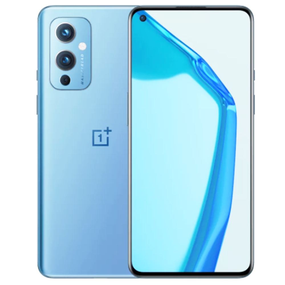 

Oneplus 9 CN Version 5G Smartphone 6.55 Inch 2400 x 1080p Screen 120Hz Refresh Rate Qualcomm Snapdragon 888 8GB RAM 128GB ROM Android 11 48MP + 50MP + 2MP Triple Rear Camera 4500mAh Battery 65W Warp Flash Charge - Blue