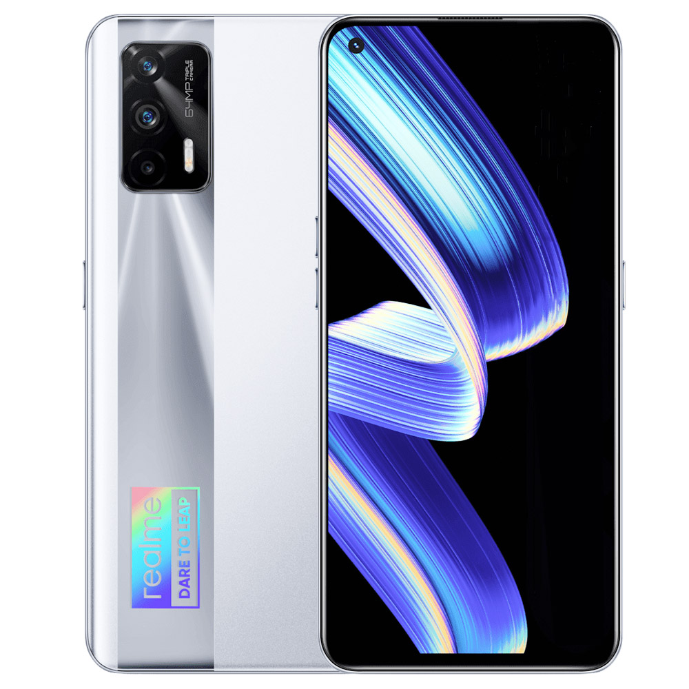 

Realme GT Neo Flash Edition CN Version 5G Smartphone 6.43 Inch 120Hz AMOLED Screen Dimensity 1200 12GB RAM 256GB ROM Android 11 64MP + 8MP + 2MP Triple Rear Camera 4500mAh Battery 65W Flash Charge - Silver