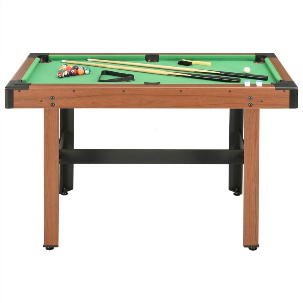 4 Feet Billiard Table 122x61x76 cm Brown