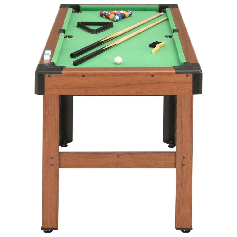 4 Feet Billiard Table 122x61x76 cm Brown