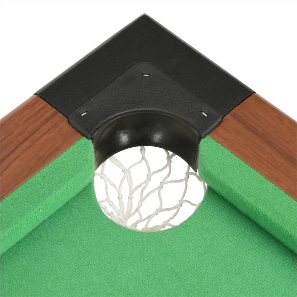 4 Feet Billiard Table 122x61x76 cm Brown