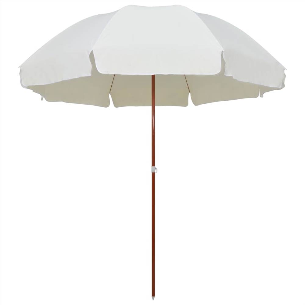 

Parasol with Steel Pole 300 cm Sand
