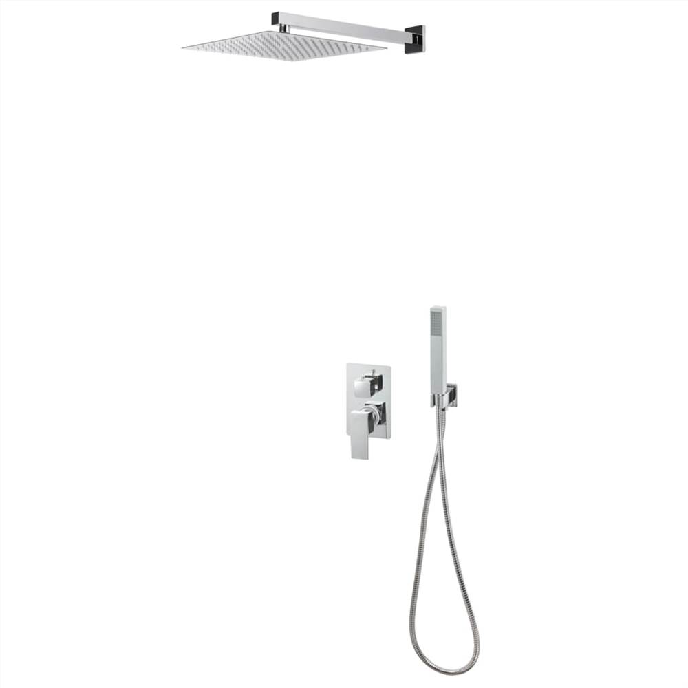 Shower System Stainless Steel 201 Silver