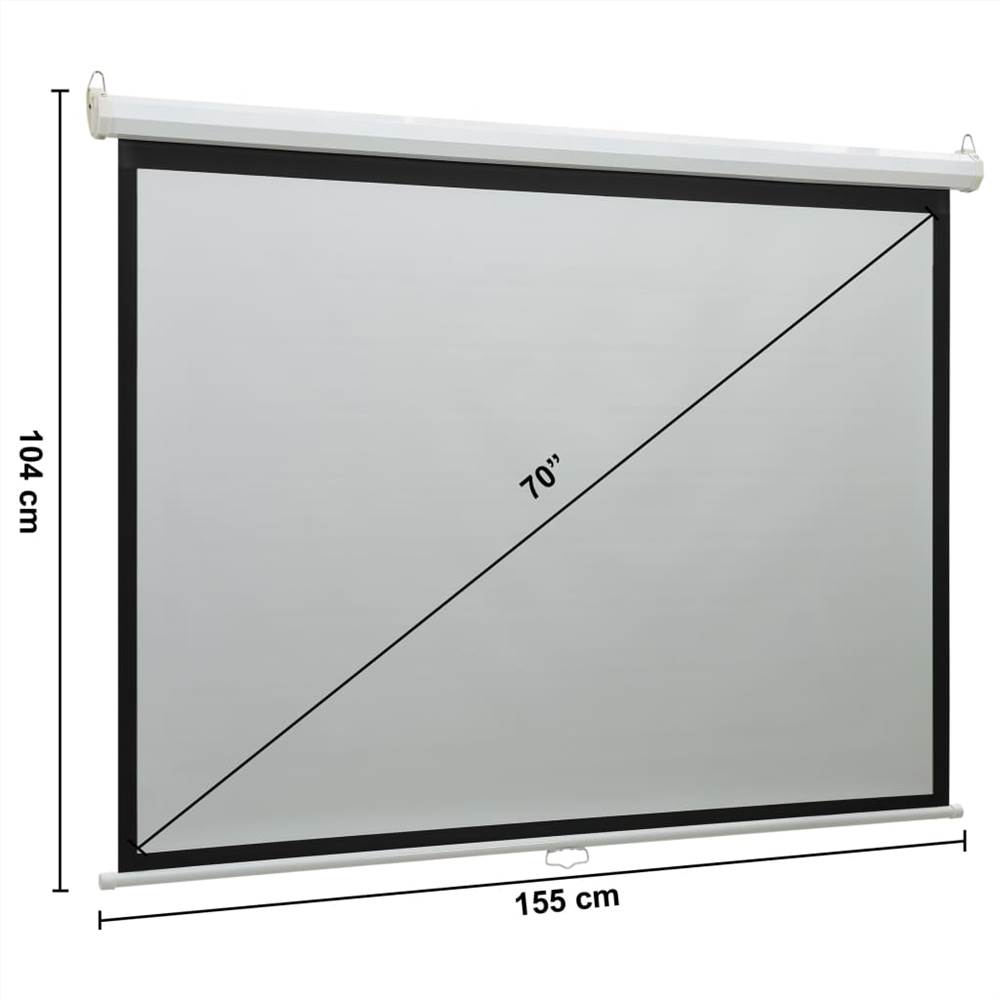 Projection Screen 70" 16:9