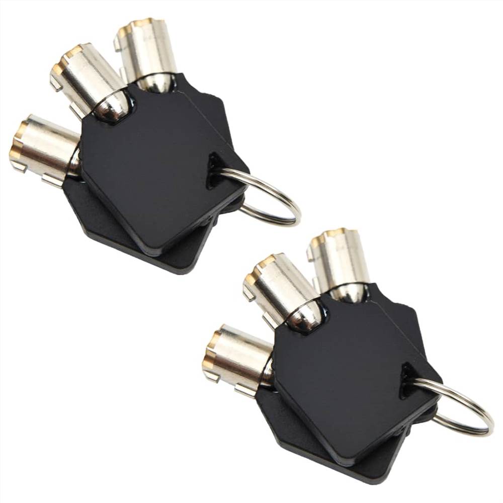 Parking Posts with Locks 2 pcs