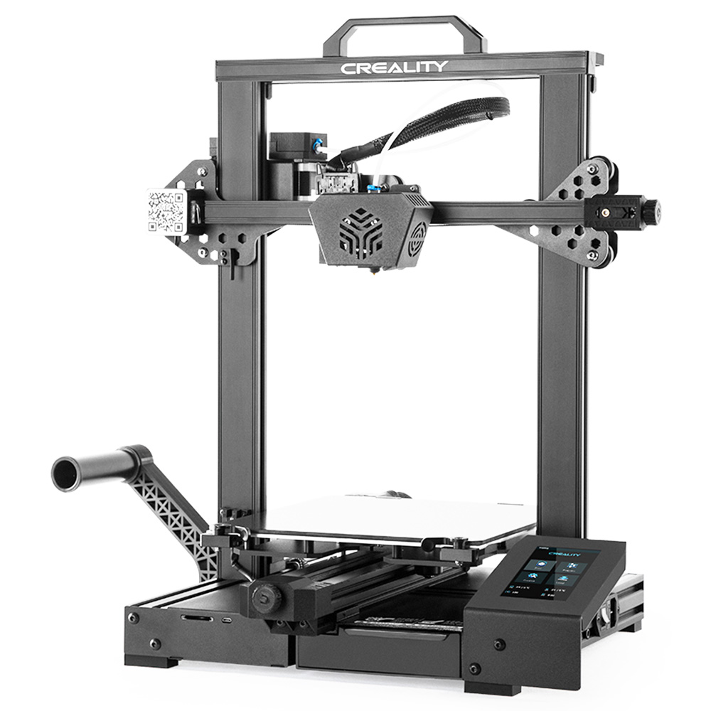 Creality CR-6 SE 3D Printer with True Leveling-free Technology, 4.3&quot; HD LCD Touch Screen, Photoelectric Filament Sensor, Trinamic Driver, 235*235*250mm