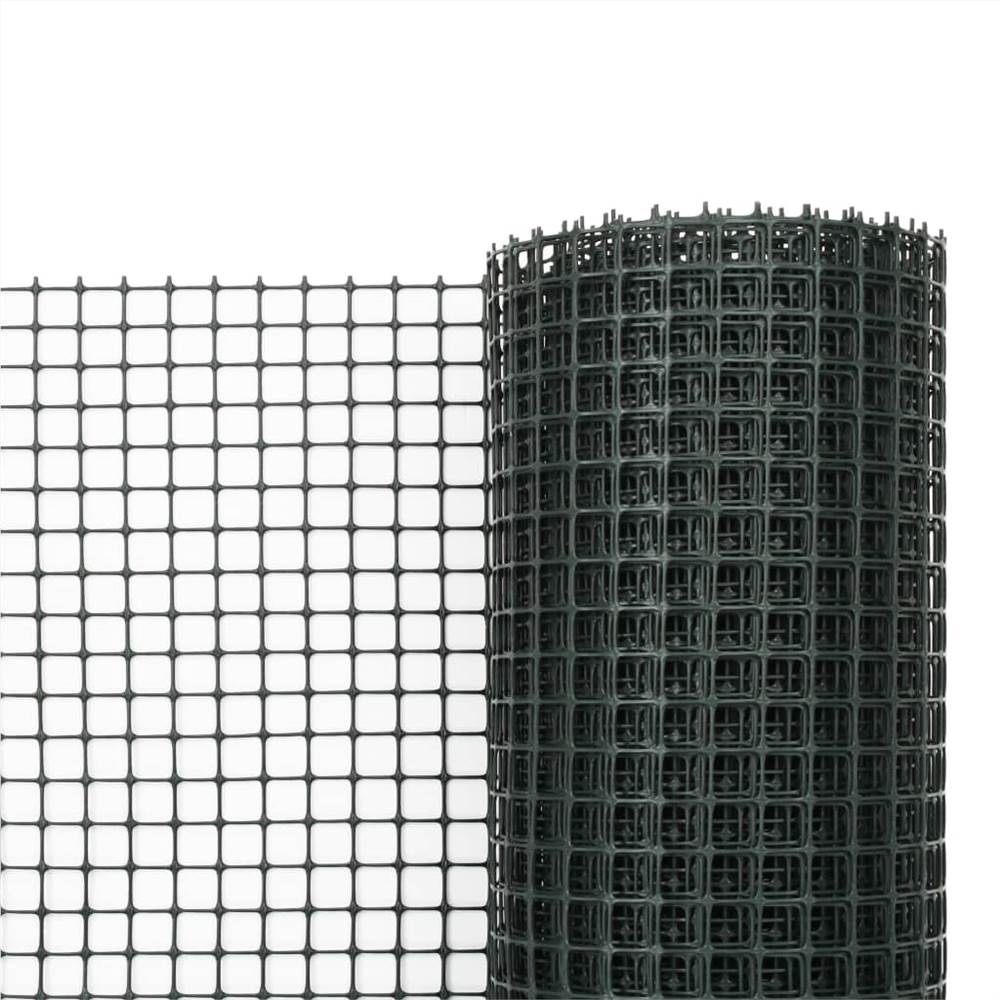 Garden Fence Mesh HDPE 30x0.6 m Green
